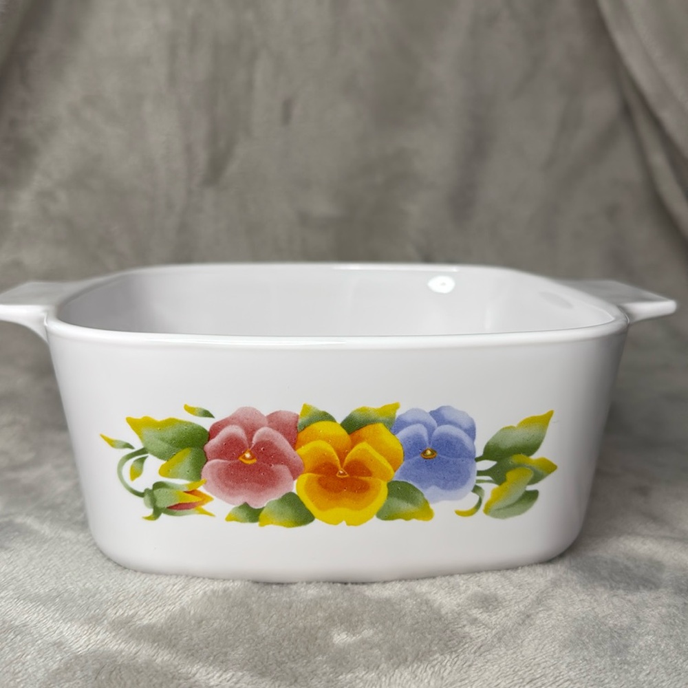 Corningware Summer Blush Casserole Dish A-1 5 liter